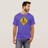 T-shirt SIGNE ROUTIER DE LA ZONE DE Paddleboard (Devant entier)