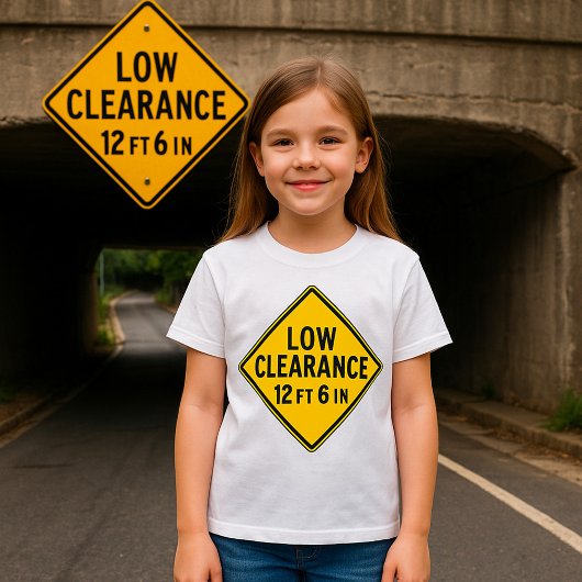 T-SHIRT SIGNE ROUTIÈRE À BASSE DÉCOUVERTE