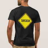 T-shirt signe sarcastique (Dos)