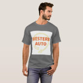 T-shirt signe western auto (Devant entier)