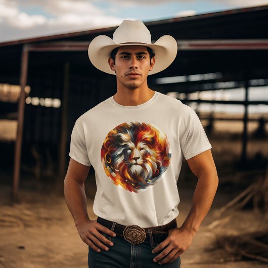 T-shirt SIGNE Zodiaque Majestic Leo