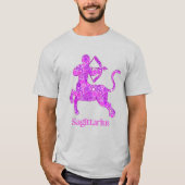 T-shirt Signe zodiaque pour Sagittarius dans Amethyst Purp (Devant)