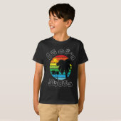 T-shirt Signer ASL Langue des Signes Vêtements Plage Sourd (Devant entier)