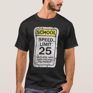 T-shirt Signes de circulation amusants Halloween Costume P
