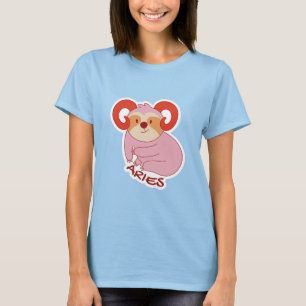 T-SHIRT SIGNES DE ZODIAC AVEC PARASOLS ET CAFÉ