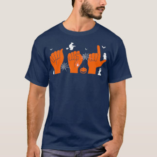 T-shirt Signes d'Halloween Gestures à la main