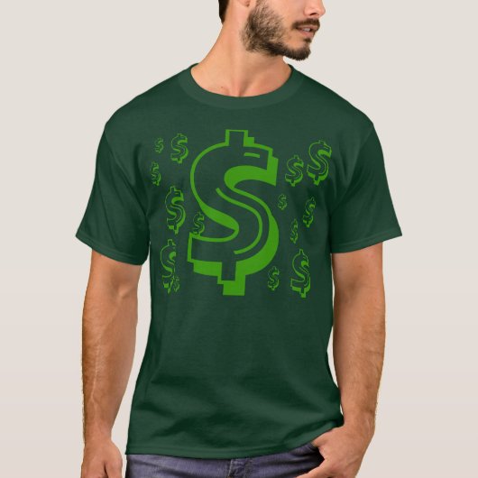 T-shirt Signes $ Dollar (Devant)
