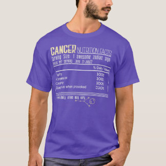 T-shirt Signes du zodiaque Cancer