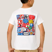 T-shirt Signes routiers (Dos)
