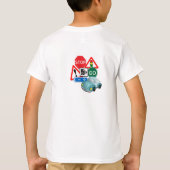 T-shirt Signes routiers et voitures (Dos)
