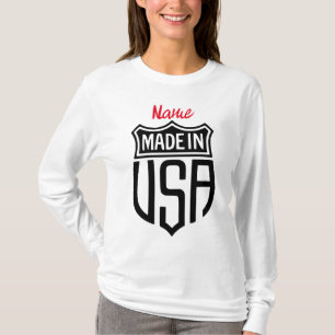 T-shirt Signet Fabriqué aux États-Unis Thunder_Cove