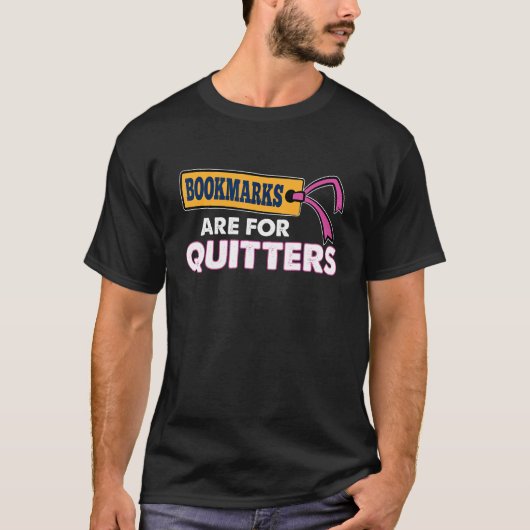 T-shirt Signet pour Quitters Speed Reading (Devant)