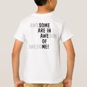 T-shirt Signification Drôle d'Awesome (Dos)