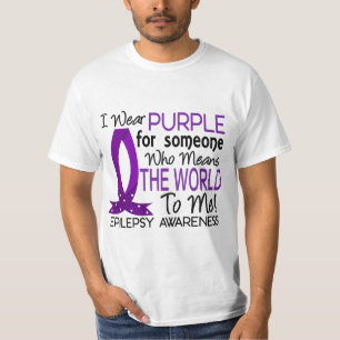 T-shirt Signifie le monde à moi épilepsie