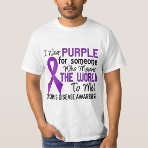 T-shirt Signifie le monde à moi la maladie de 2 Crohns