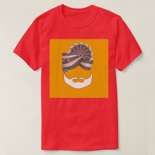 T-shirt Sikh Design 1 (Design devant)