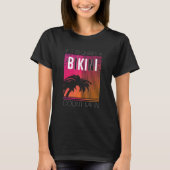 T-shirt S'Il Faut Un Bikini Me Compter Sur Female Beach (Devant)
