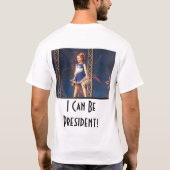 T-shirt S'il peut être un pom-pom girl… (Dos)