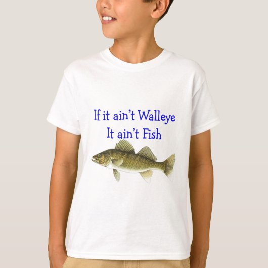 T-shirt s'il poissons d'aint de brochets vairons d'aint (Devant)