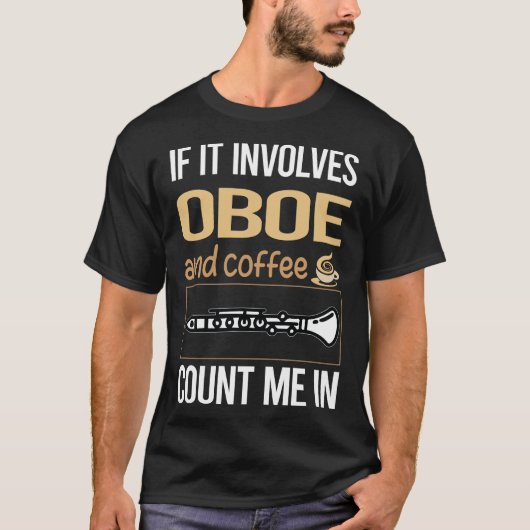 T-shirt S'Il S'Agit De Café Oboe (Devant)