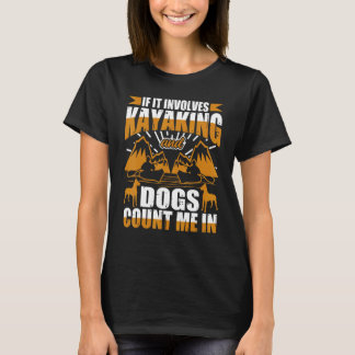 T-shirt S'Il S'Agit De Kayak Et Chiens 1