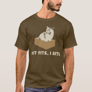 T-shirt S'il va, I repose le chat