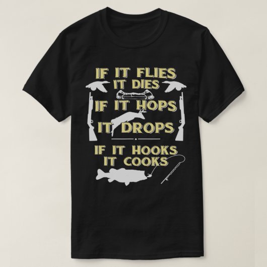 T-shirt S'Il Vole, Il Mort (Design devant)