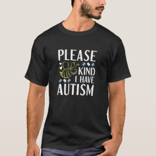 T-shirt S'Il Vous Plaît, Abez-Moi Un Autisme