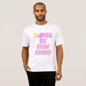 T-shirt "S'Il Vous Plaît, Allez-Y Facilement !" Un Design  (Devant entier)