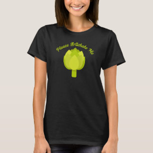 T-shirt S'il vous plaît Artichoke Me Green Vegan Veggie F