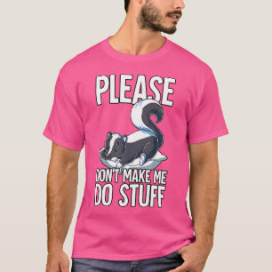 T-shirt S'Il Vous Plaît, Ne Me Faites Pas Faire Des Taches