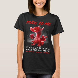 T-shirt S'il vous plaît ne soyez pas grossier envers moi J