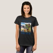 T-shirt S'Il Y A Des Chevaux Chiens Nombre De Camions Ou D (Devant entier)