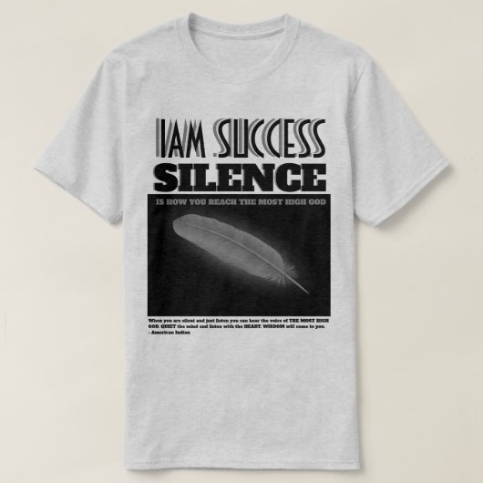 T-SHIRT SILENCE (Design devant)