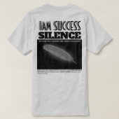 T-SHIRT SILENCE (Design dos)
