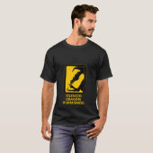 T-shirt Silence dragon en dormant (Devant entier)