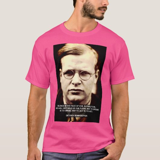 T-shirt Silence Face Au Mal (Devant)