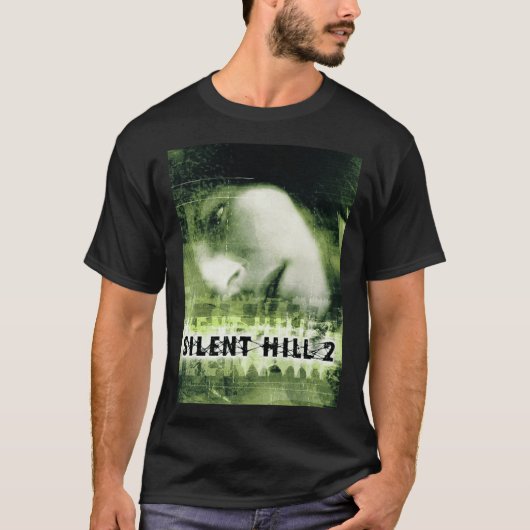 T-shirt Silence Hill Green gift funny (Devant)