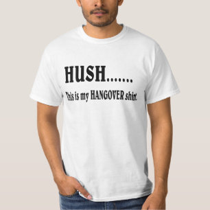 T-shirt Silence, ma chemise de gueule de bois