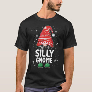 T-shirt Silencieux Gnome Squad Funny Matching Family Group