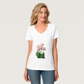 T-shirt Silent Bloom Lotus in Stillness Grace Rising Seren (Devant entier)