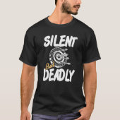 T-shirt Silent Bud Deadesome Hunter Archery Présent (Devant)
