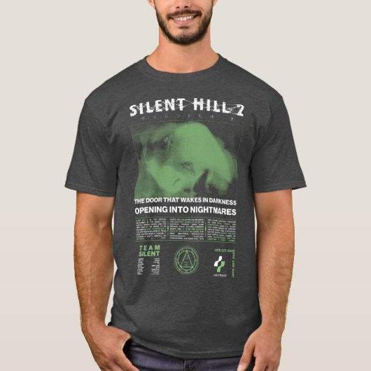 T-shirt SILENT HILL 2 v1 drôle (Devant)
