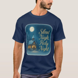 T-Shirt Silent Night, Holy Night