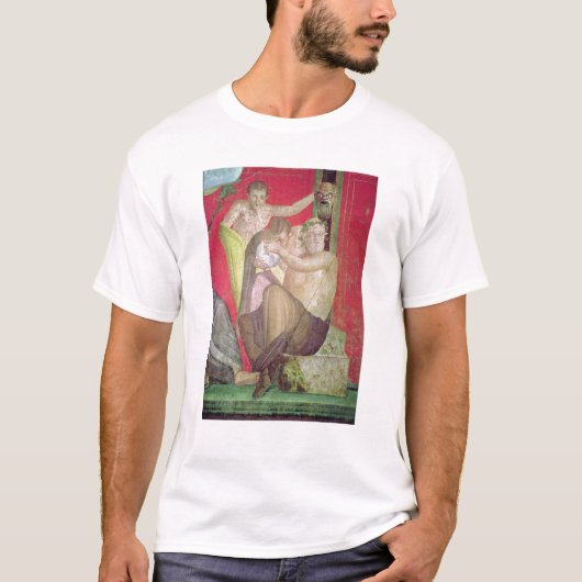T-shirt Silenus et le jeune satyre, mur est (Devant)