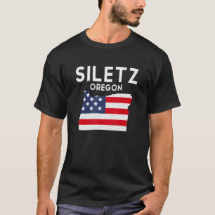 T-shirt Siletz Oregon USA State America Travel Oregon