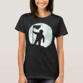 T-shirt Silhouette, astronaute (Devant)