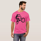 T-shirt Silhouette Bmx (Devant entier)