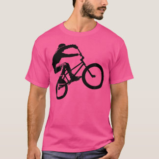 T-shirt Silhouette Bmx