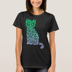 T-shirt Silhouette Chats pour garçons amateurs de